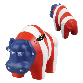 Patriotic Bull Stress Relievers