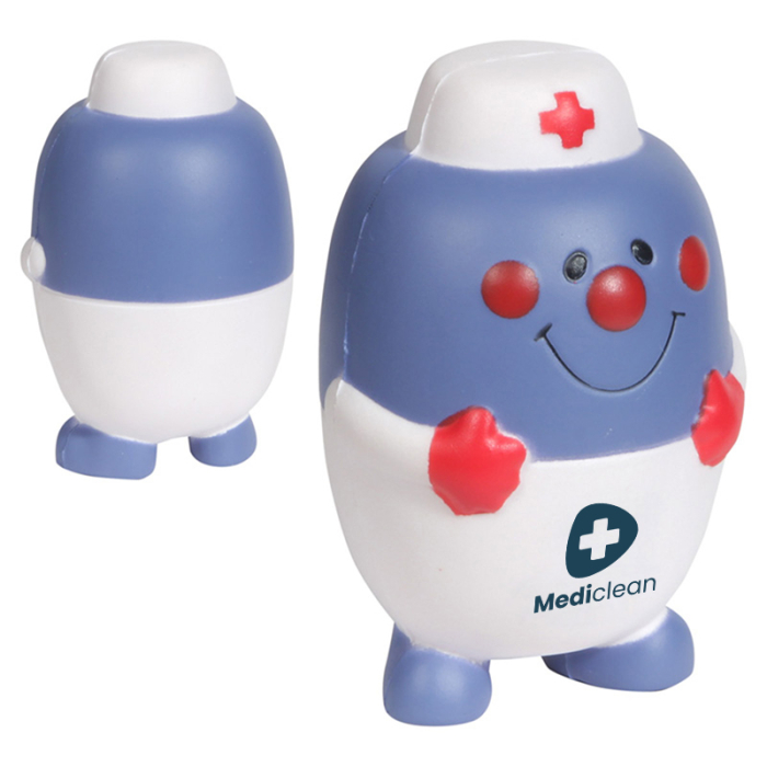 Imprinted Pill Nurse Stress Relievers 
