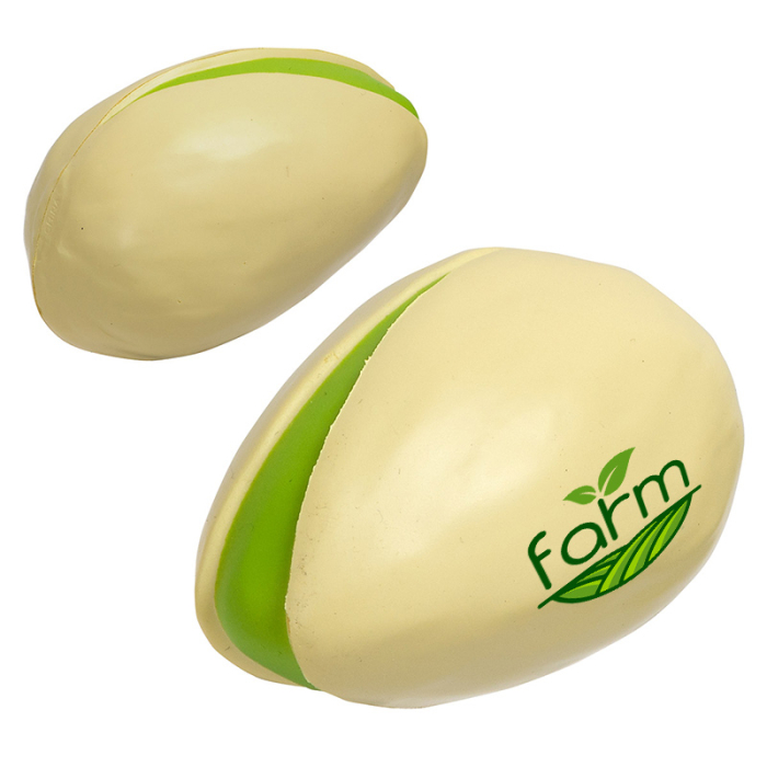 Imprinted Pistachio Stress Relievers