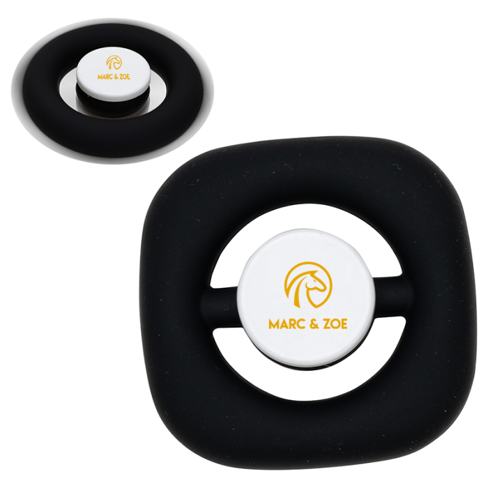 Imprinted Theta Spinning Tops