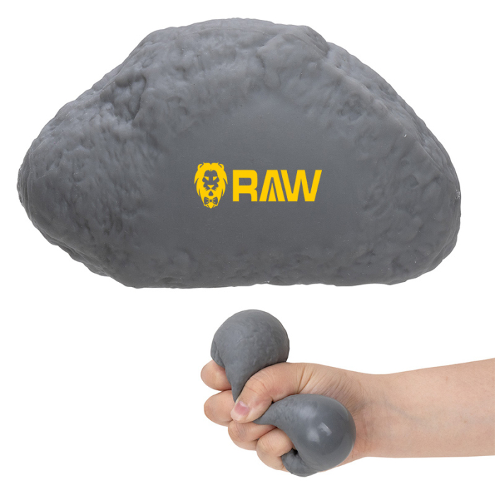 Imprinted Tuff Rock Stress Relievers