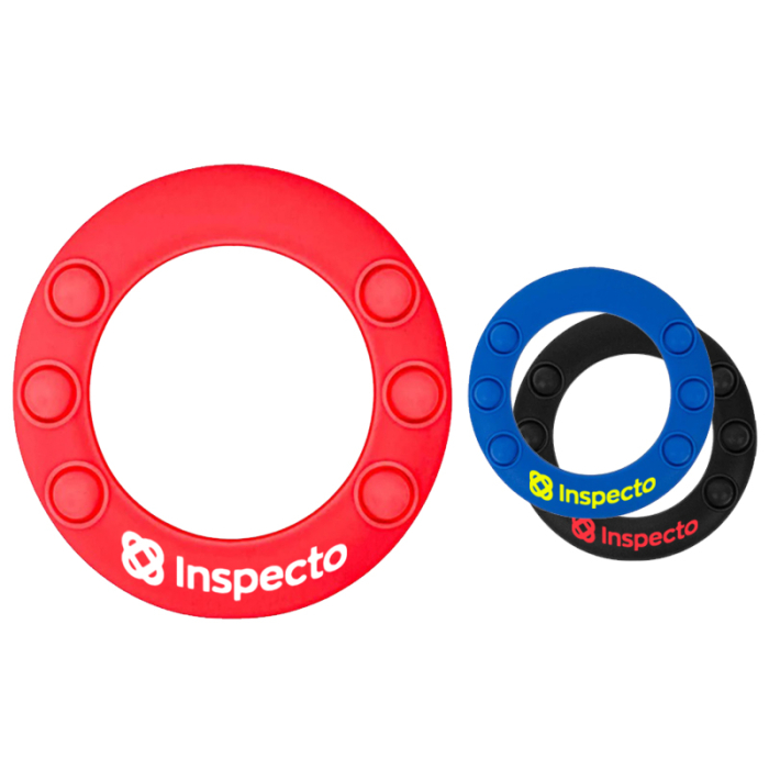 Imprinted Zoom Popper Wrist Discs