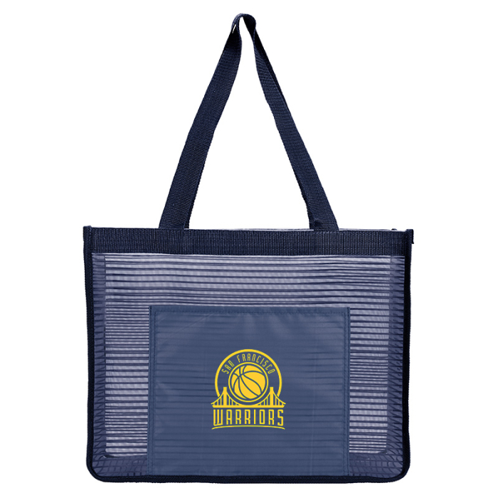 Personalized Landscape Mesh Tote Bags