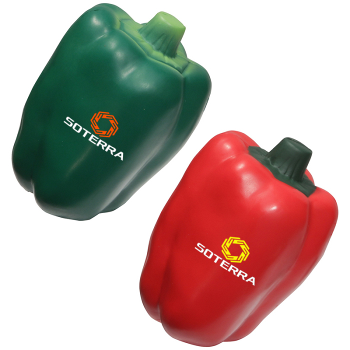 Personalized Bell Pepper Stress Relievers