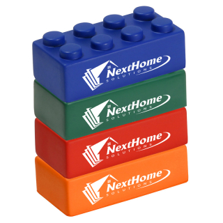 Building Block 4 Piece Set Stress Relievers