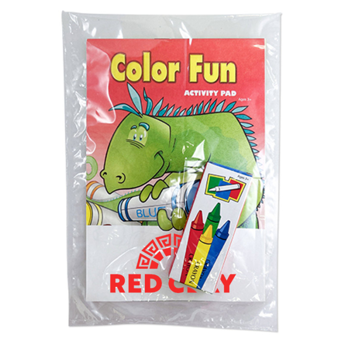 Personalized Color Fun Activity Pad Fun Packs