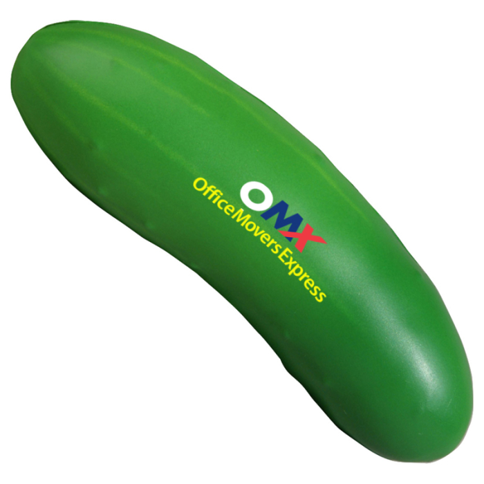 Personalized Cucumber Stress Relievers