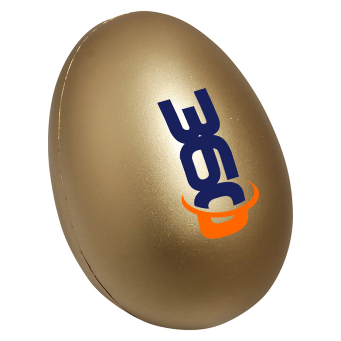 Personalized Golden Egg Stress Relievers