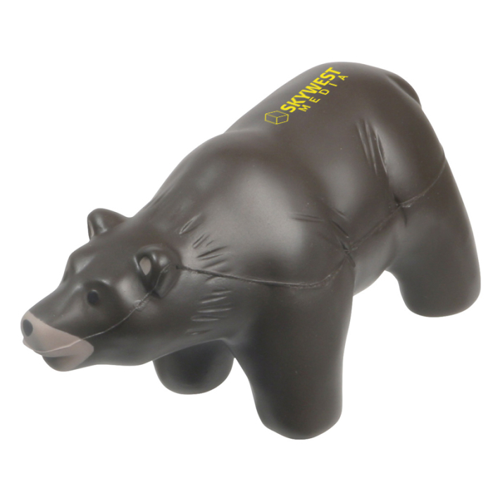Personalized Grizzly Bear Stress Relievers