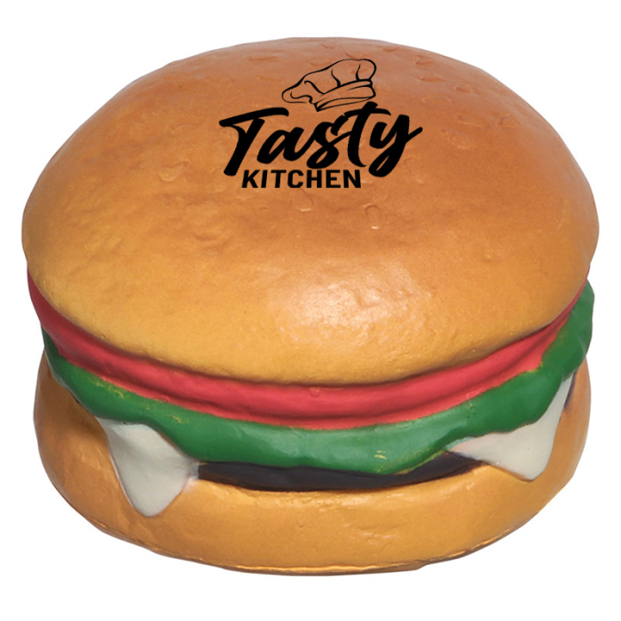Personalized Hamburger Stress Relievers