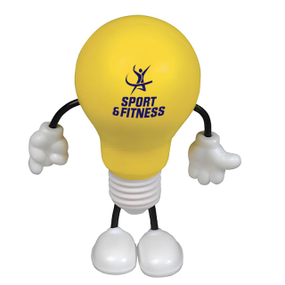 Lightbulb Stress Reliever Figures