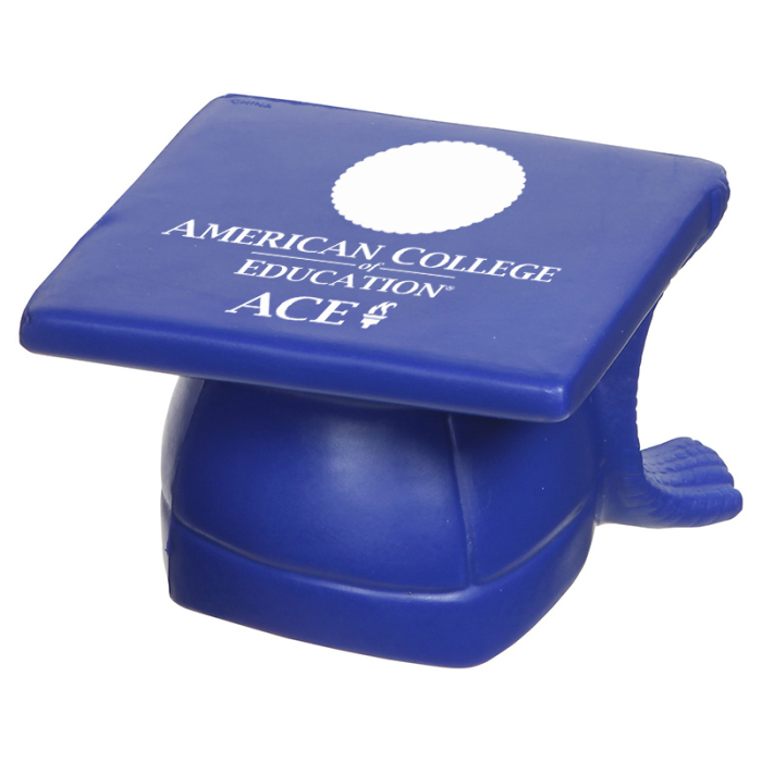 Personalized Mortarboard Hat Stress Relievers