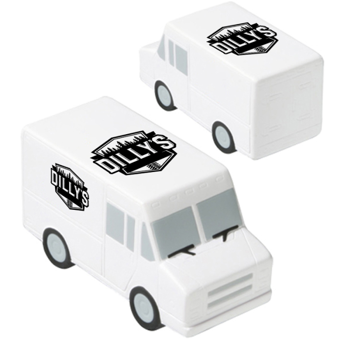 Personalized Parcel Van Stress Relievers
