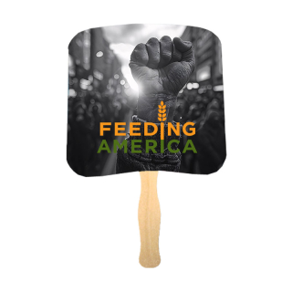 Religious Martin Luther King Jr Praying Full Color Hand Fans