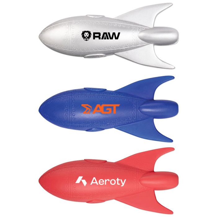 Personalized Rocket Stress Relievers