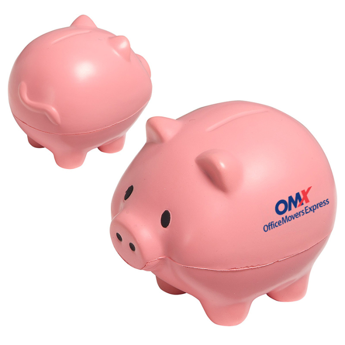 Personalized Thrifty Pig Stress Relievers