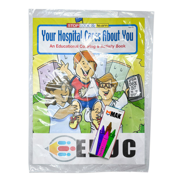 Personalized Your Hospital Cares Fun Packs