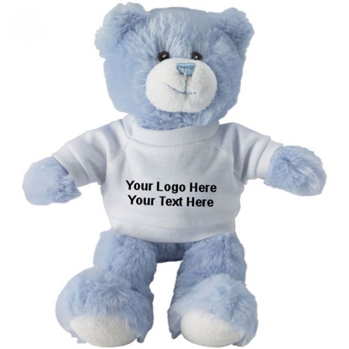Custom Printed Super Value Baby's Favorite Lil Bear Blue