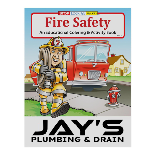 Fire Safety Coloring Books