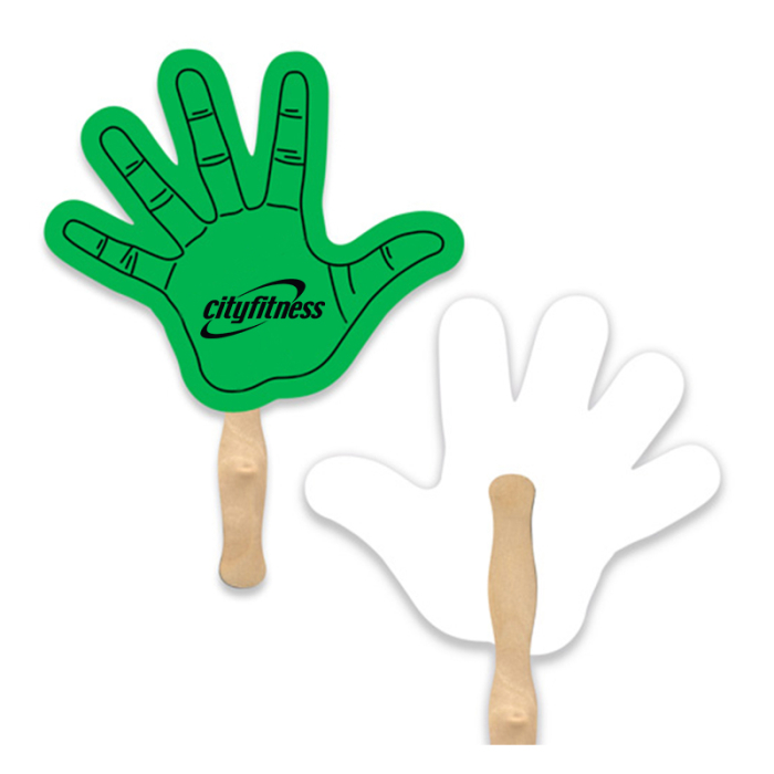 Promotional Hand Shape Single Hand Fans 