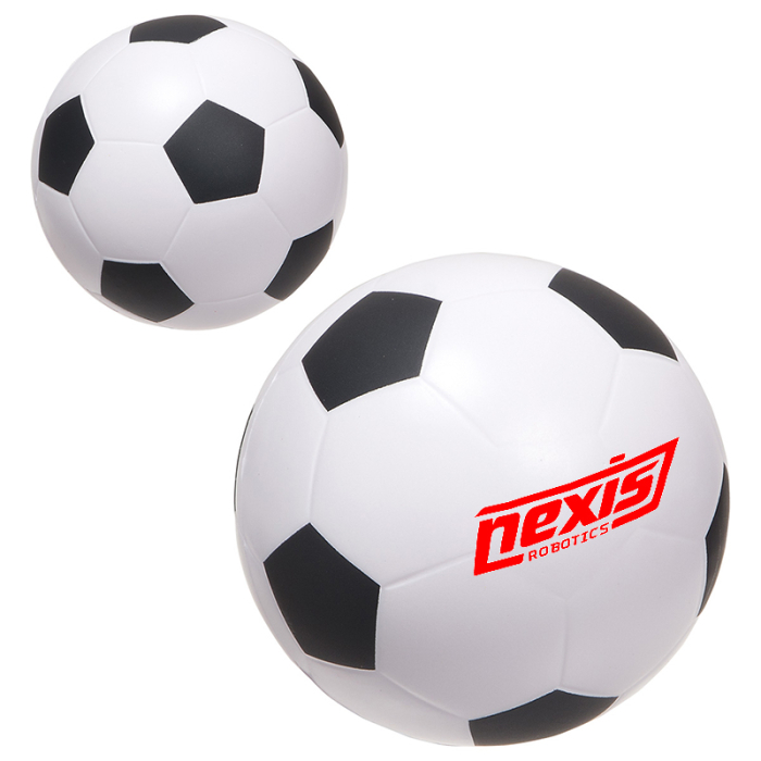 Promotional Large Soccer Ball Stress Relievers