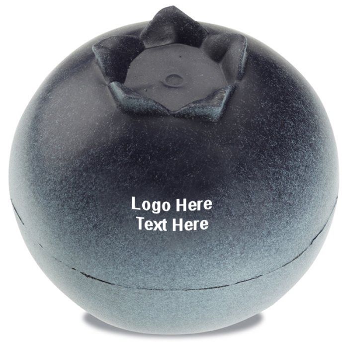 Promotional Logo Blueberry Stress Relievers