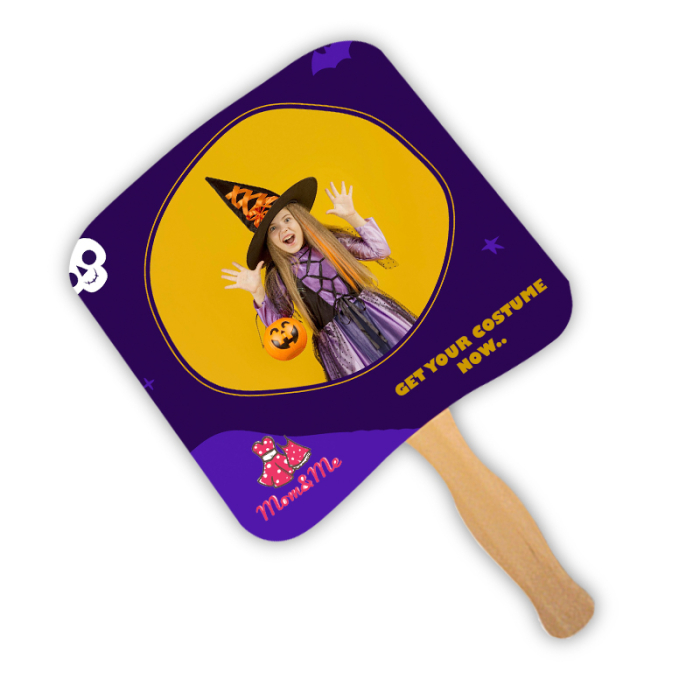 Promotional Religious Jesus Praying Full Color Hand Fans