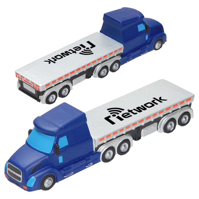 Promotional Semi Flatbed Truck Stress Relievers