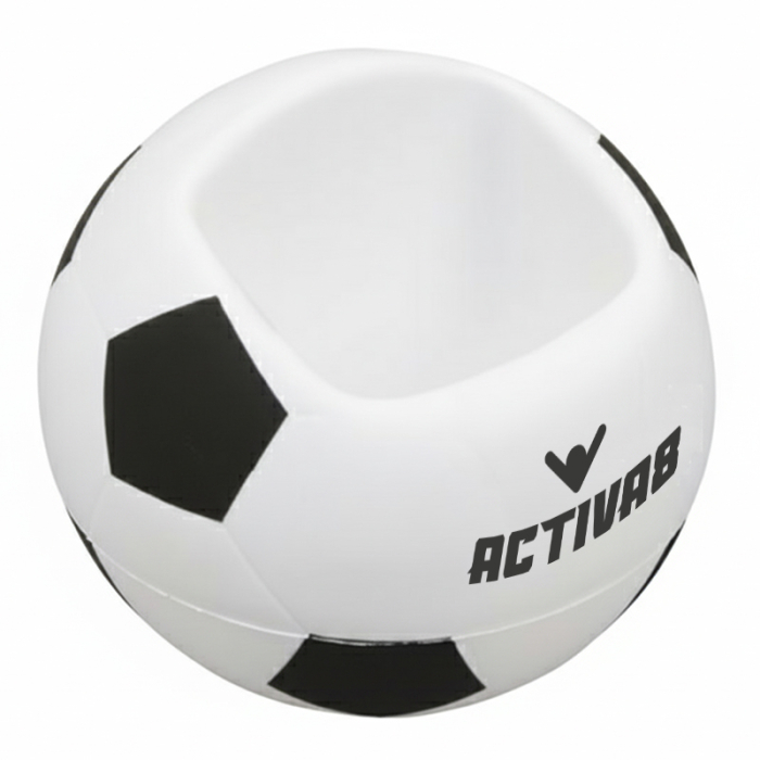 Promotional Soccer Stress Reliever Desktop Bins
