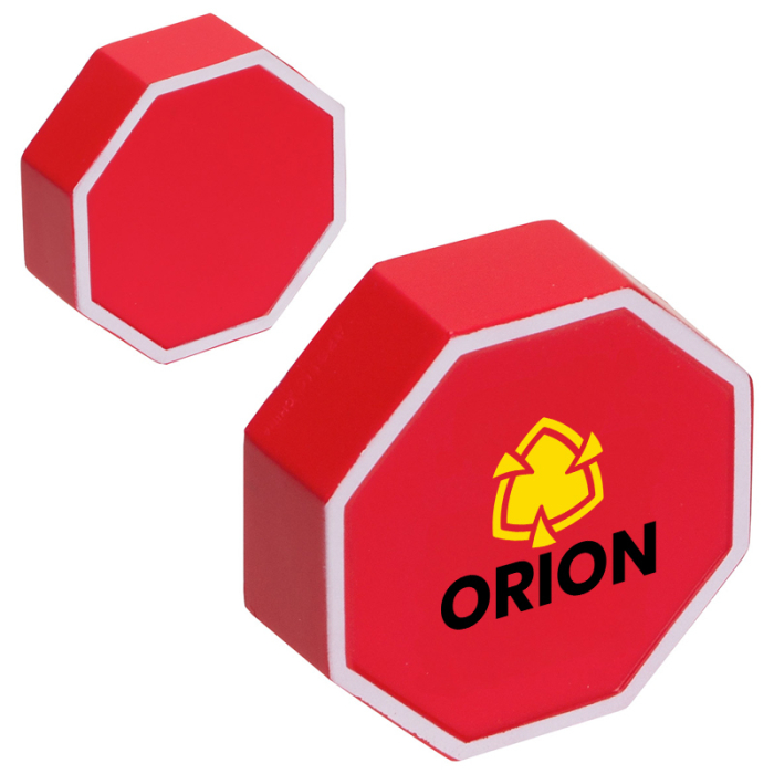 Promotional Stop Sign Stress Relievers
