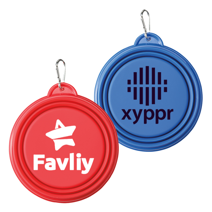 Collapsi-Bowl Promotional 7 Inch Pet Silicone Bowls