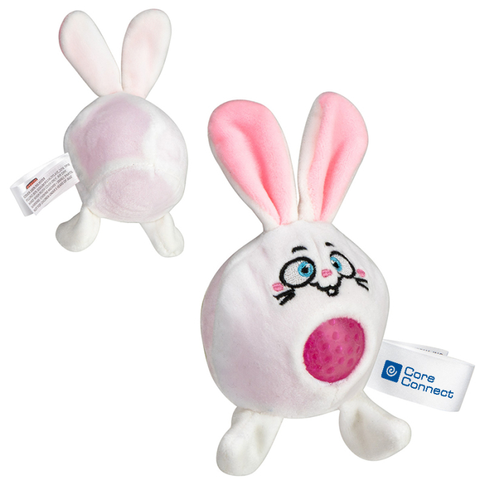 Stress Busters™ Promotional Rabbit Plush Toys