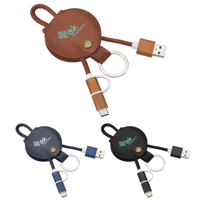 Custom Gist 3-in-1 Charging Cable