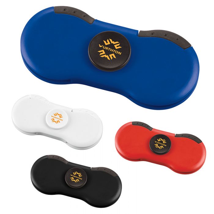 Custom Imprinted Spin-It Widget with Charging Cables