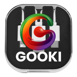 3-in-1 Charge Cables with Phone Stand