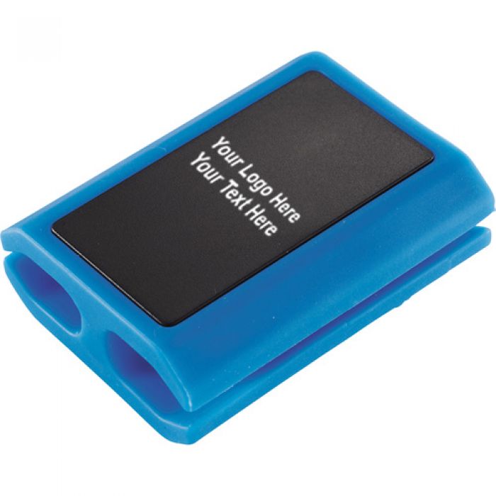Promotional Logo Zoom Wrap Cable Organizer