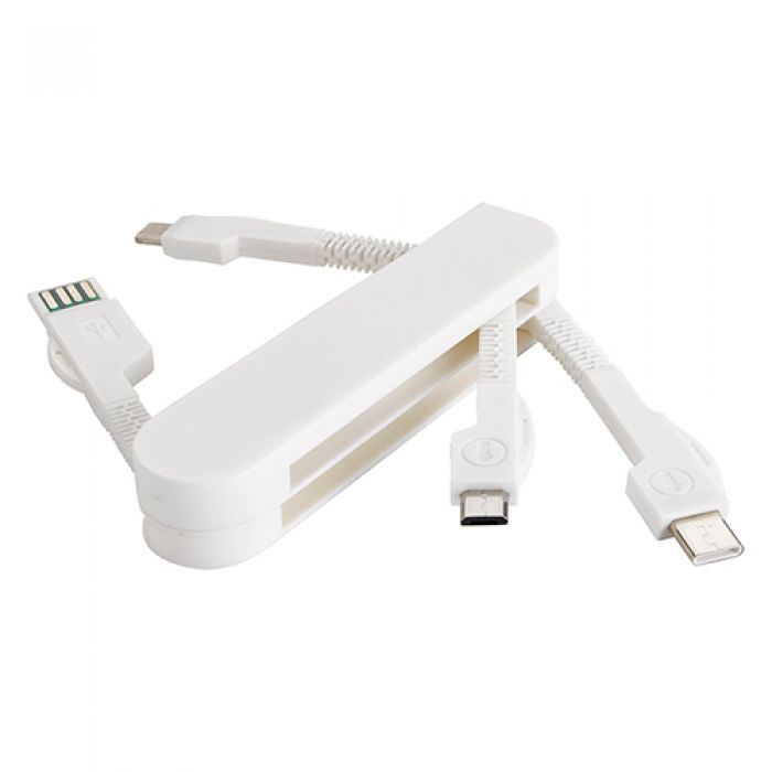 Promotional Pocket Knife Style Cable Sets