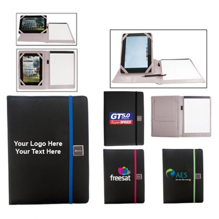 Custom Full Size Portfolio Writing Pads with Adjustable Tablet Stand