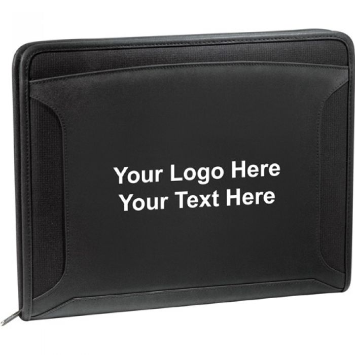 Customized Case Logic® Conversion Zippered Tech Padfolios