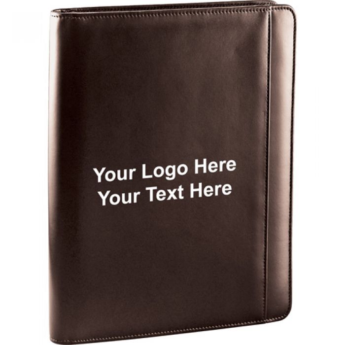 Customized Cutter And Buck American Classic Zippered Padfolio
