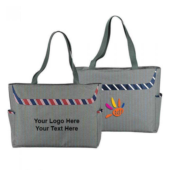 Customized Dapper Zippered Business Tablet Totes