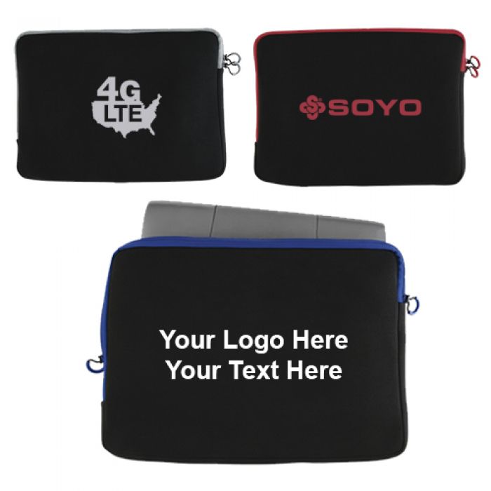 Personalized Contrast Laptop Sleeves