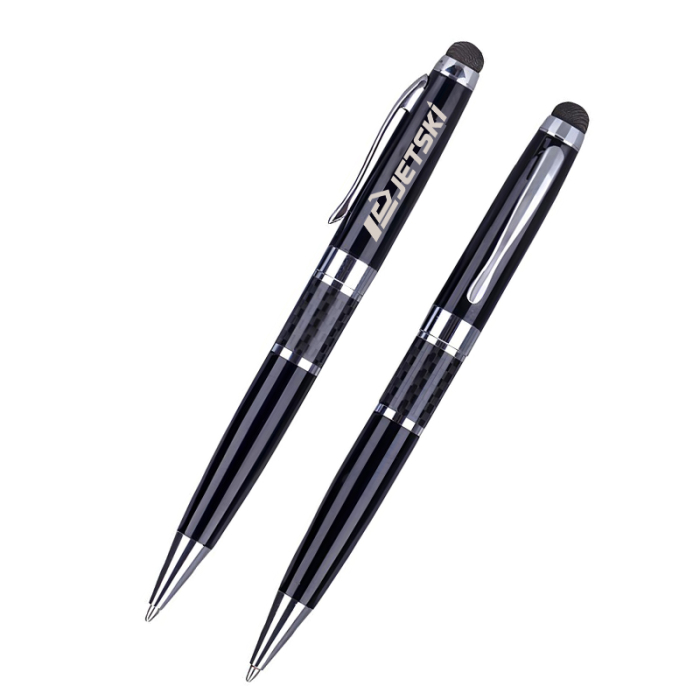 Custom Executive High Carbon Fiber Brass Stylus Pens