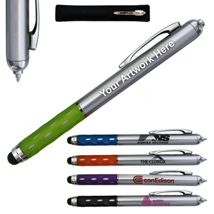 Custom Printed Gravity Stylus Pen with 5 Colors