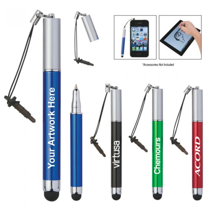 Custom Printed Stylus Companion with Pen