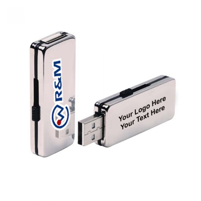 Customized 8GB Stainless USB 2.0 Flash Drives