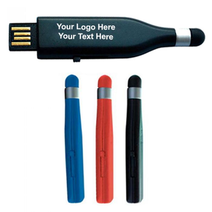 Customized Stylus USB 2.0 Flash Drives 8 GB