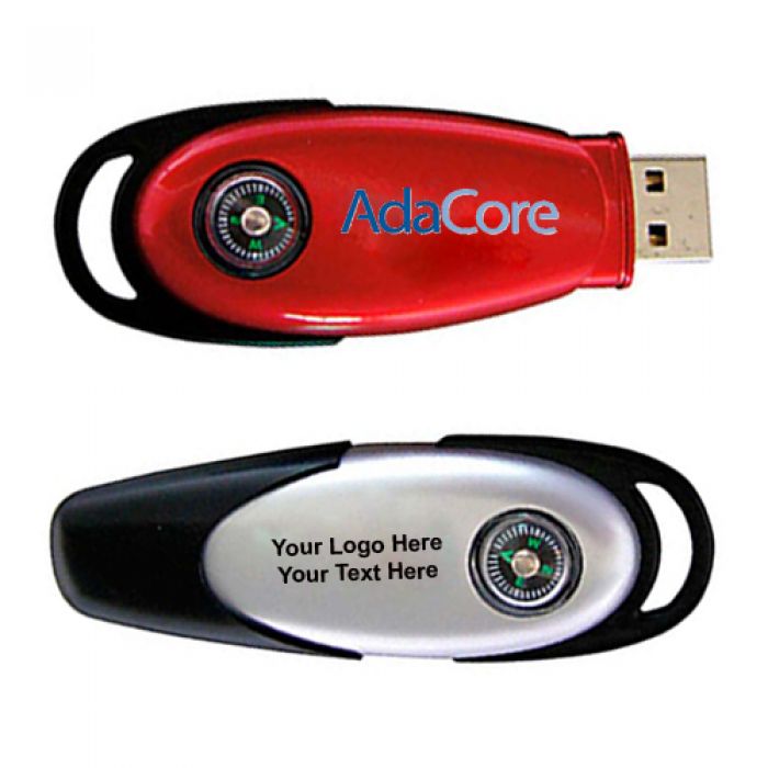 Personalized Compass USB 2.0 Flash Drive 1GB