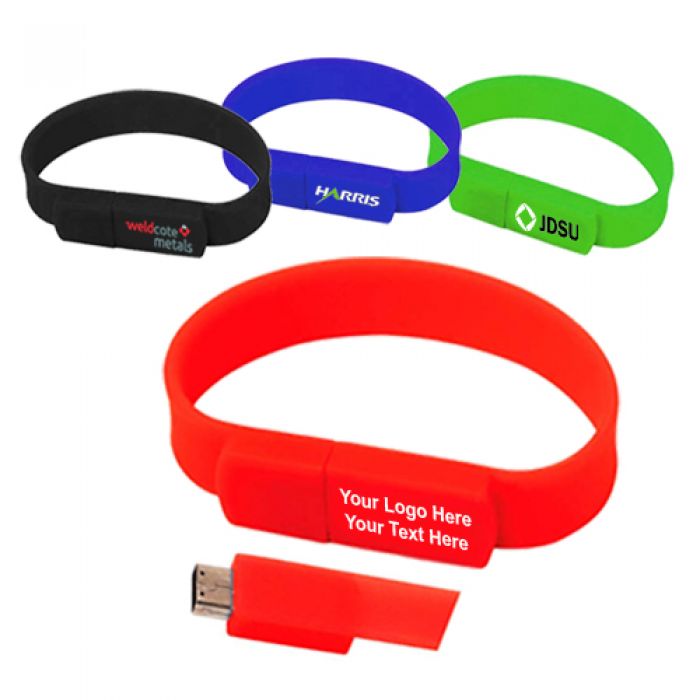 Personalized Band USB 2.0 Flash Drive 4 GB