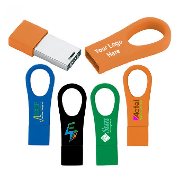 Promotional 2 GB Ring USB 2.0 Flash Drives
